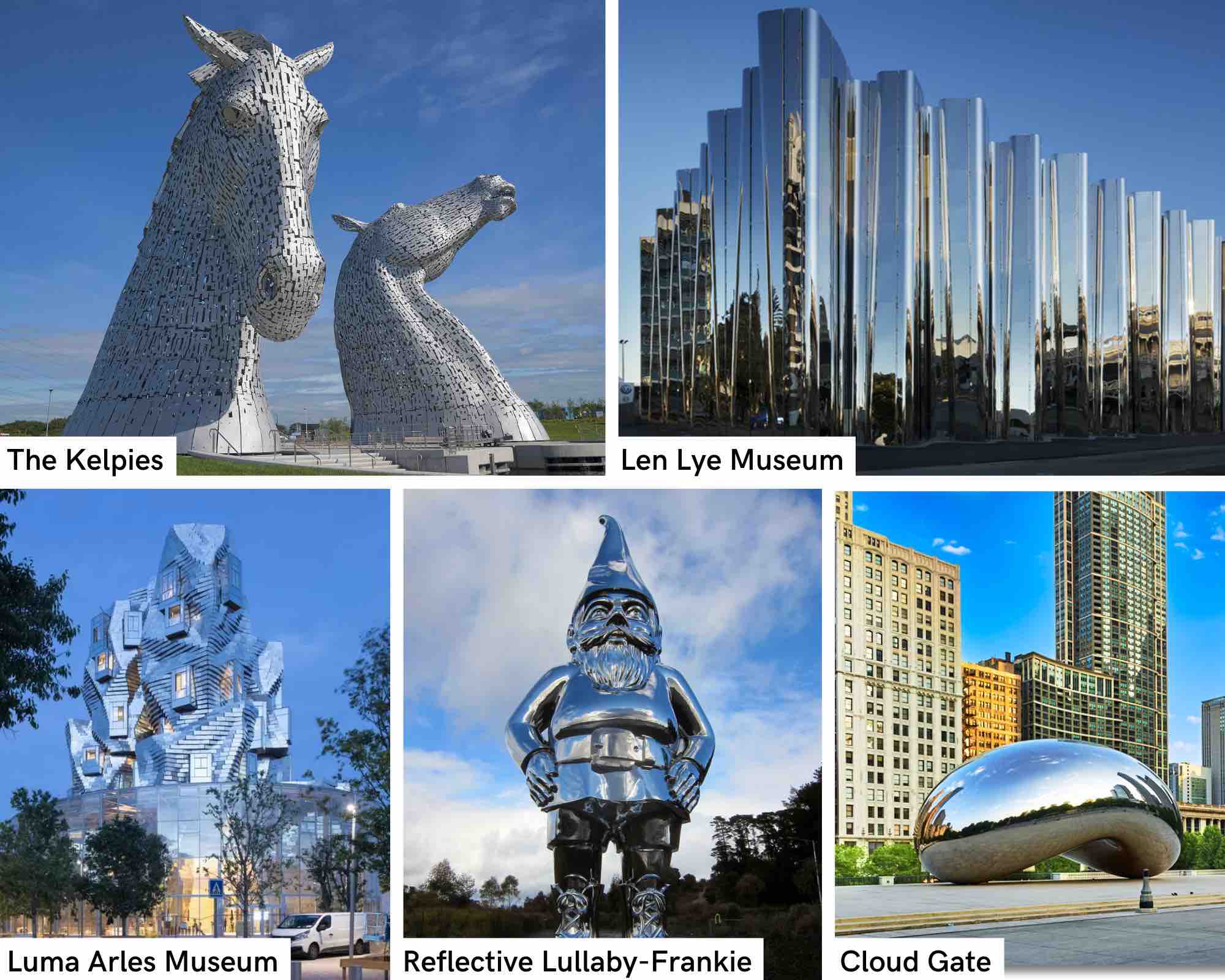 Top 5 công trình kiến trúc nổi tiếng thế giới được làm từ thép không gỉ