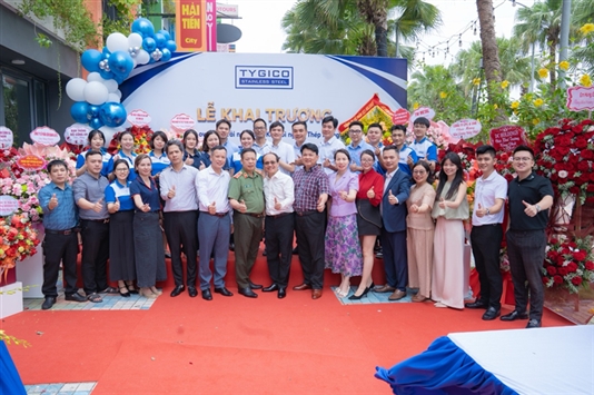 TYGICO chính thức khai trương Showroom Trải nghiệm & Kết nối ngành Thép không gỉ tại Ninh Bình